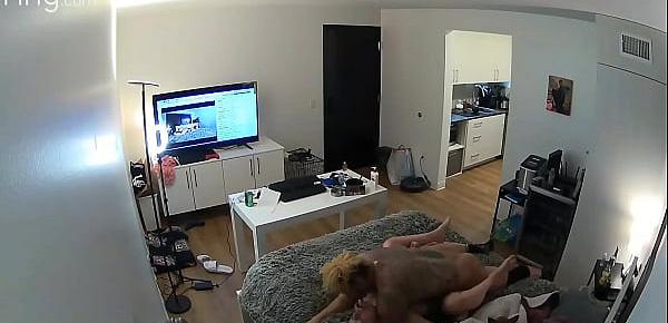  Hidden Camera catches cheating BLM Neighbor Fucking My Teen Wife in My own Bed